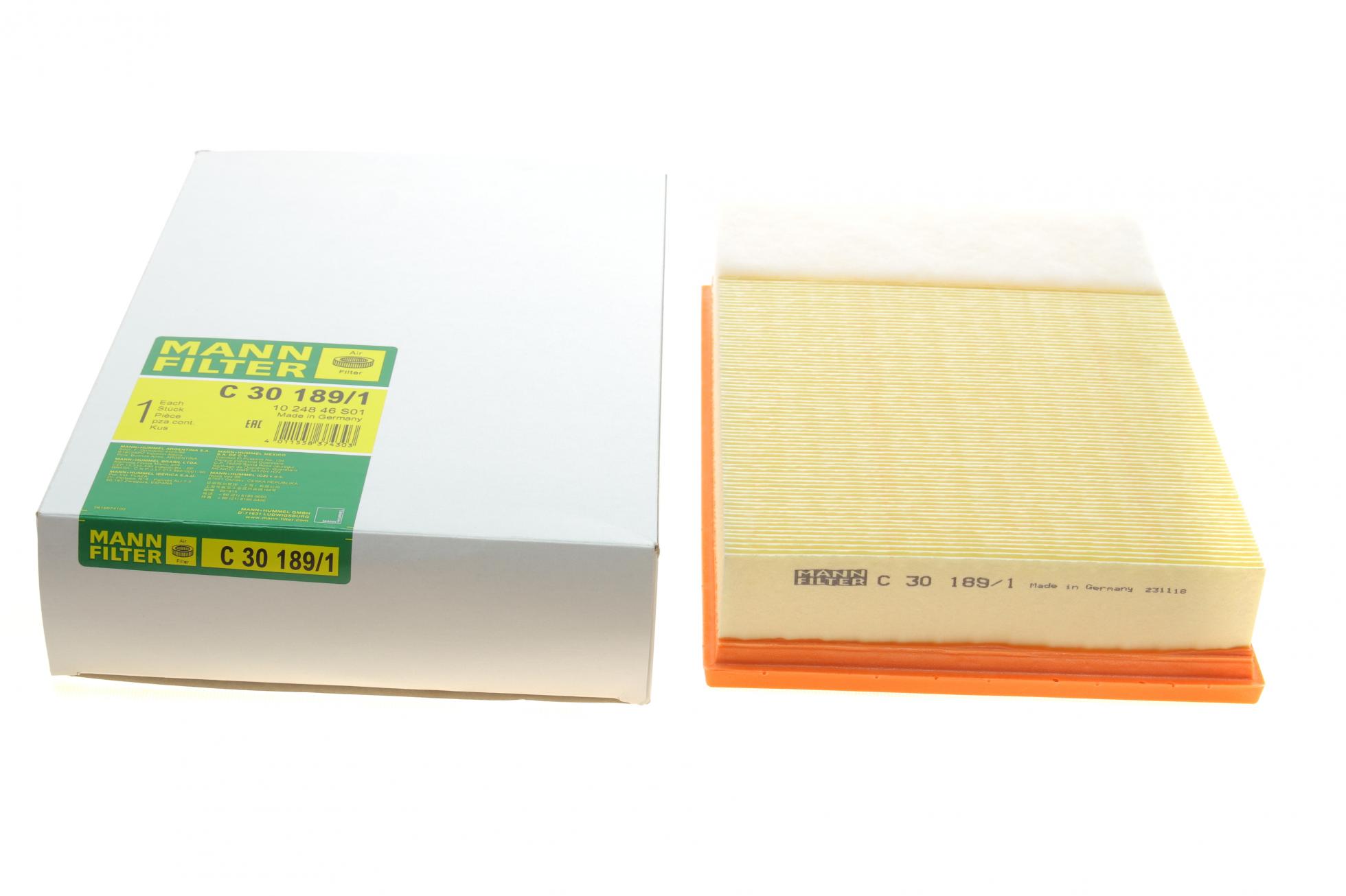 C301891 MANN-FILTER