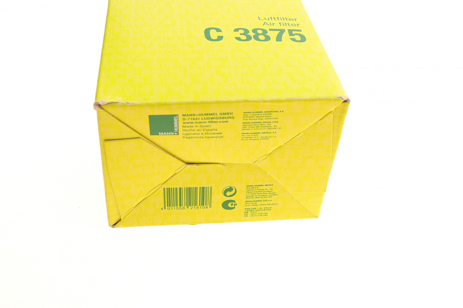 C3875 MANN-FILTER