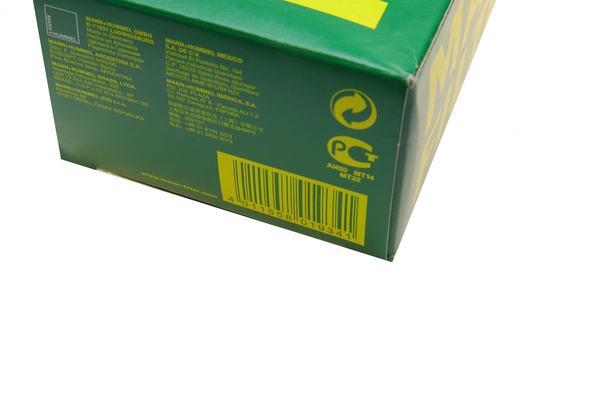 C50822 MANN-FILTER