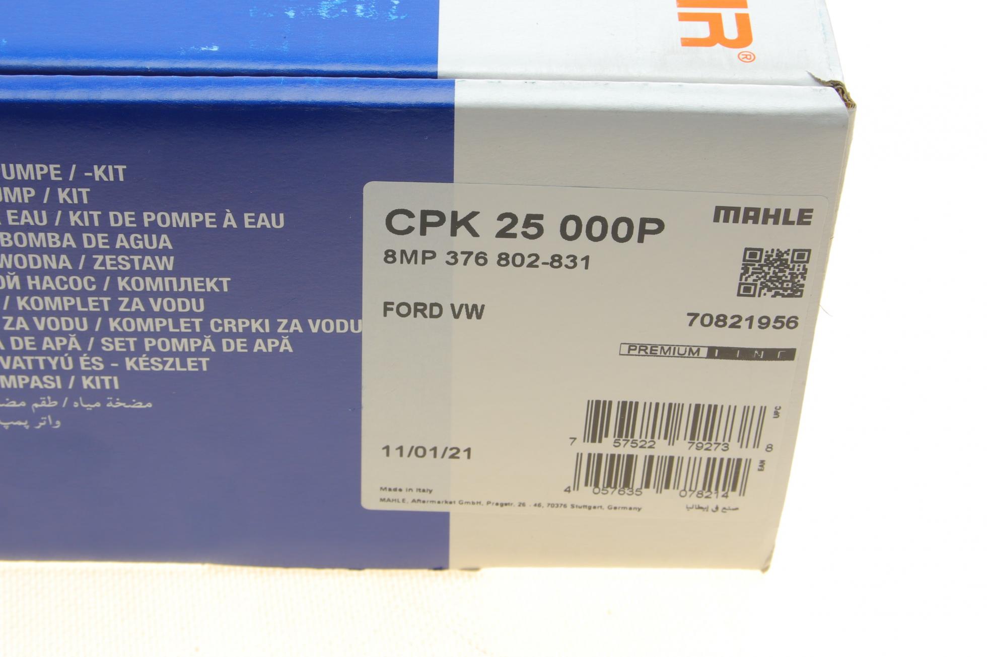 CPK25000P MAHLE