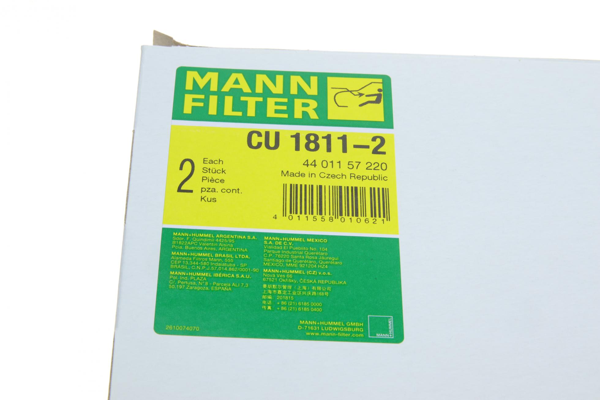 CU18112 MANN-FILTER