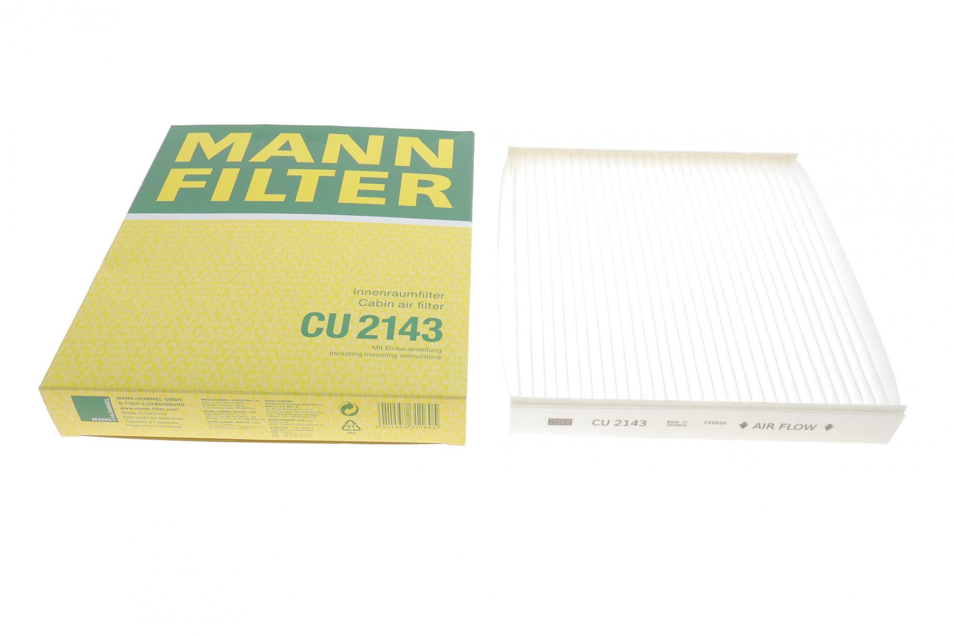 CU2143 MANN-FILTER