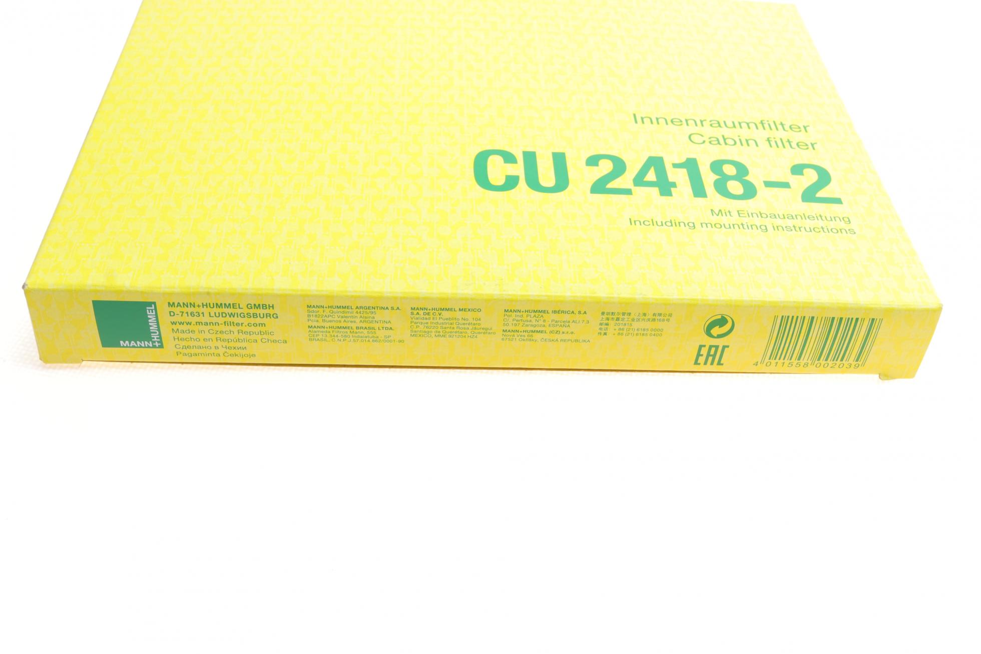CU24182 MANN-FILTER