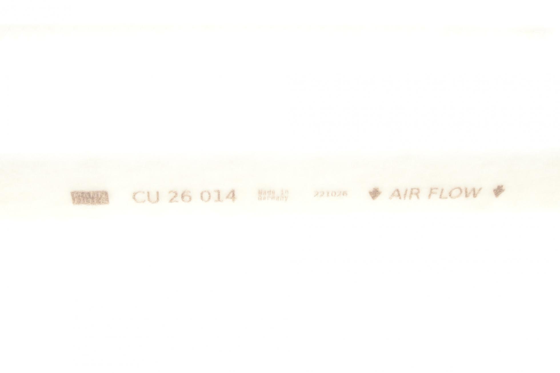 CU260142 MANN-FILTER