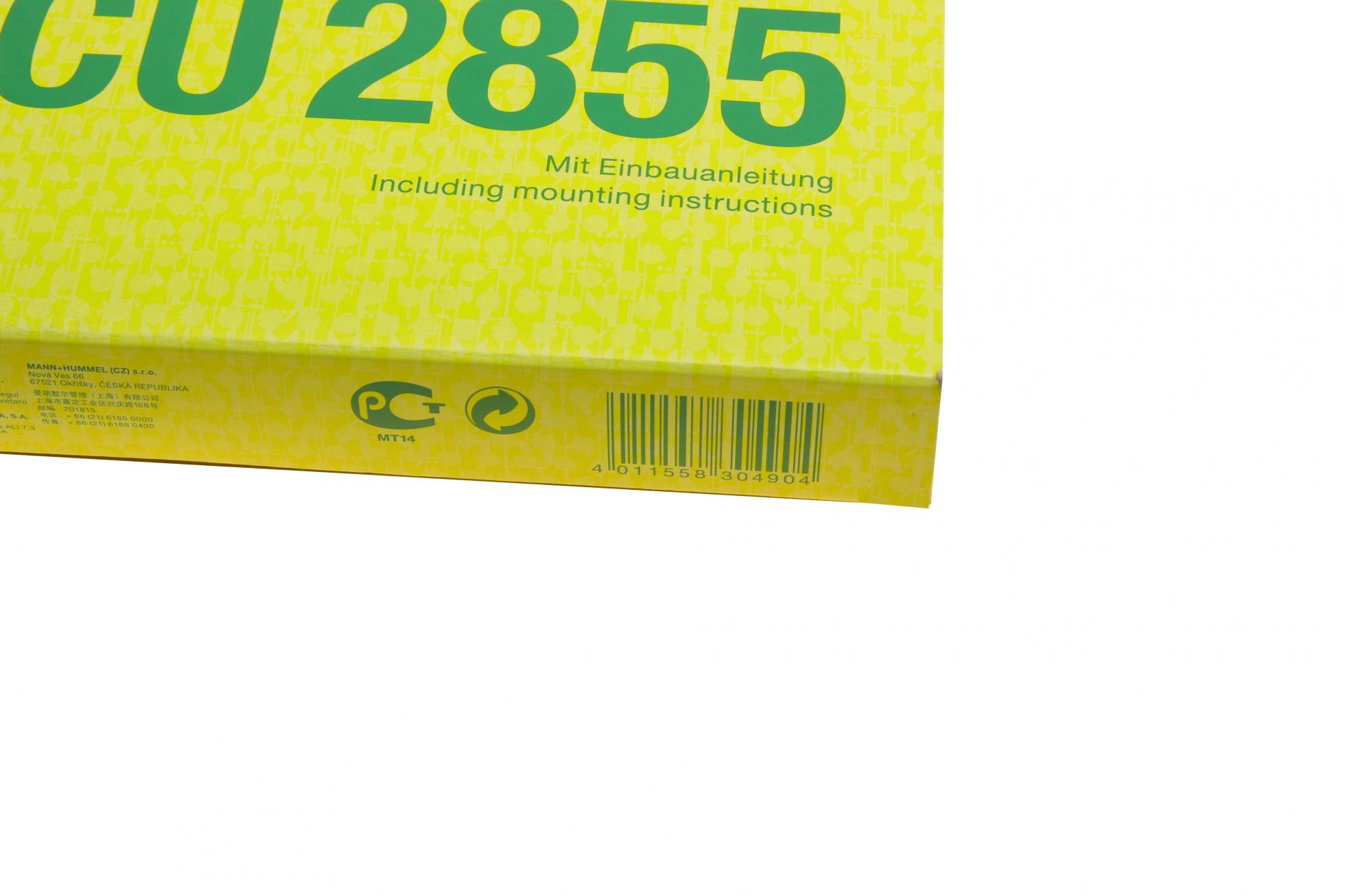 CU2855 MANN-FILTER