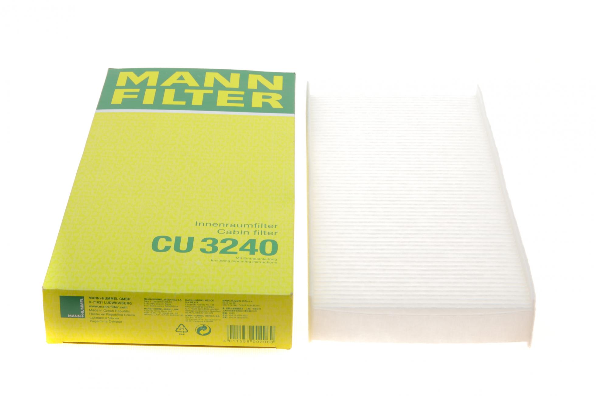 CU3240 MANN-FILTER