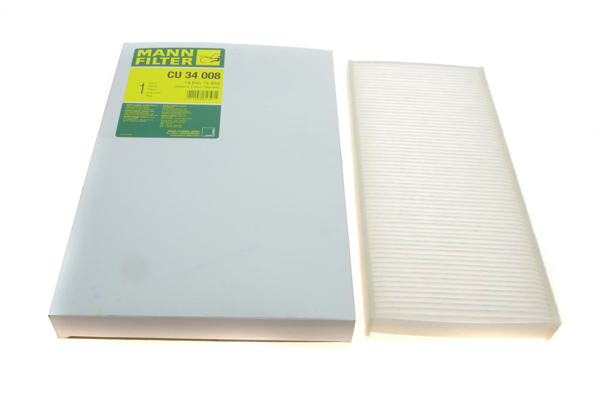 CU34008 MANN-FILTER
