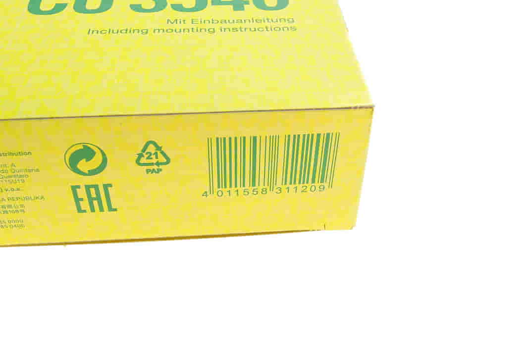 CU3540 MANN-FILTER