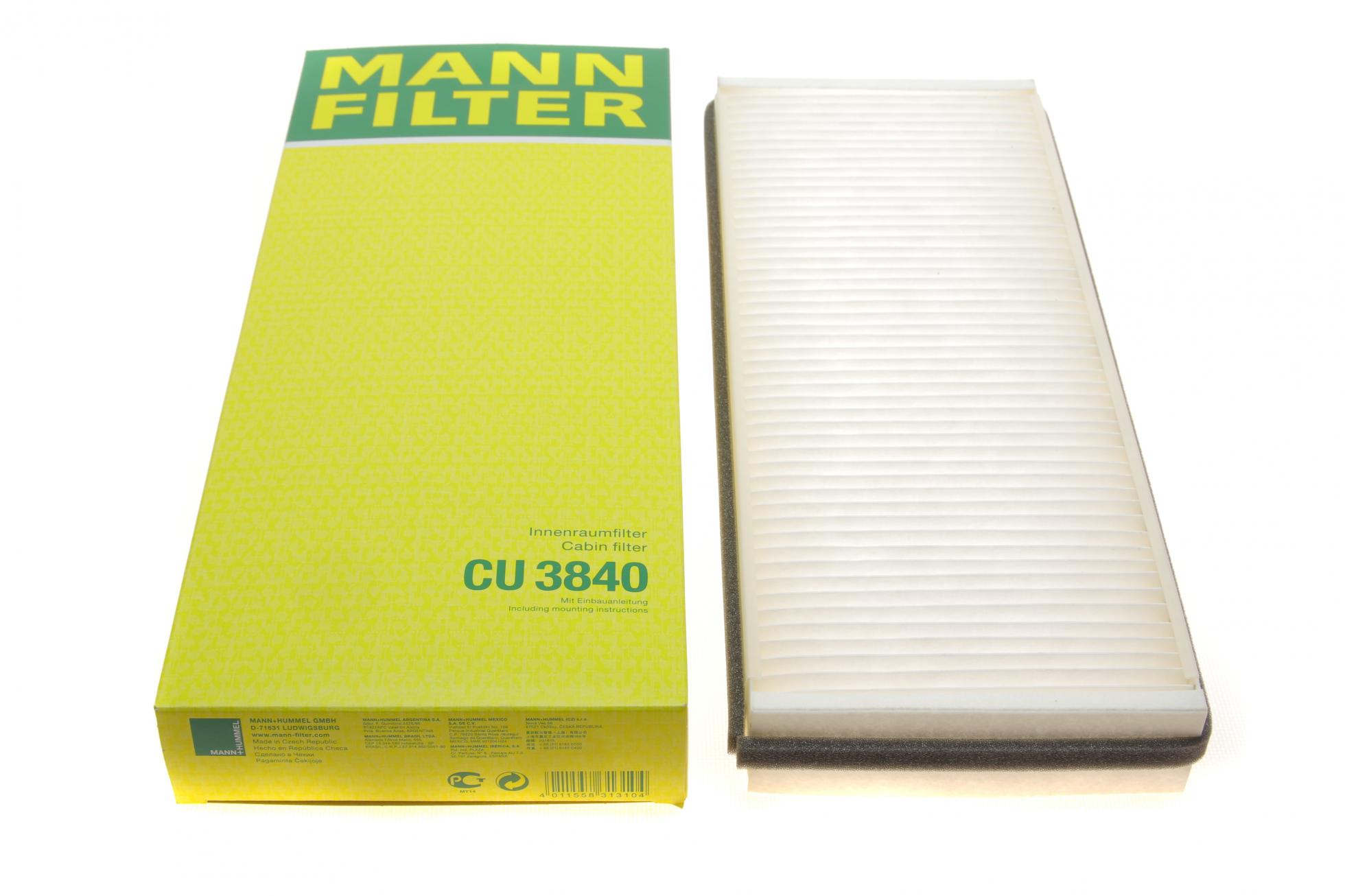 CU3840 MANN-FILTER