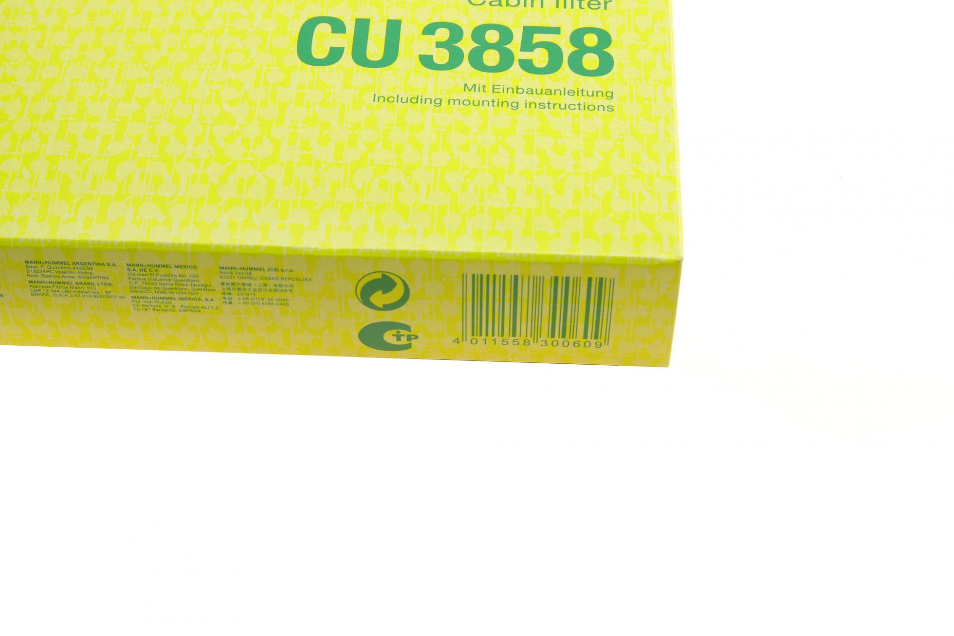 CU3858 MANN-FILTER