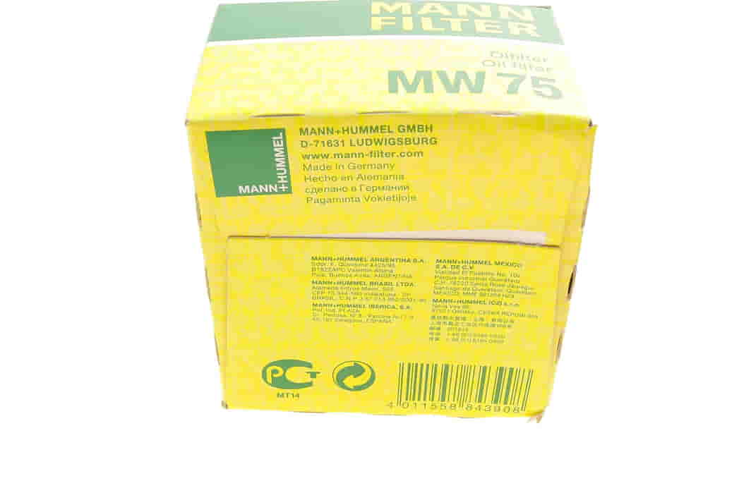 MW75 MANN-FILTER