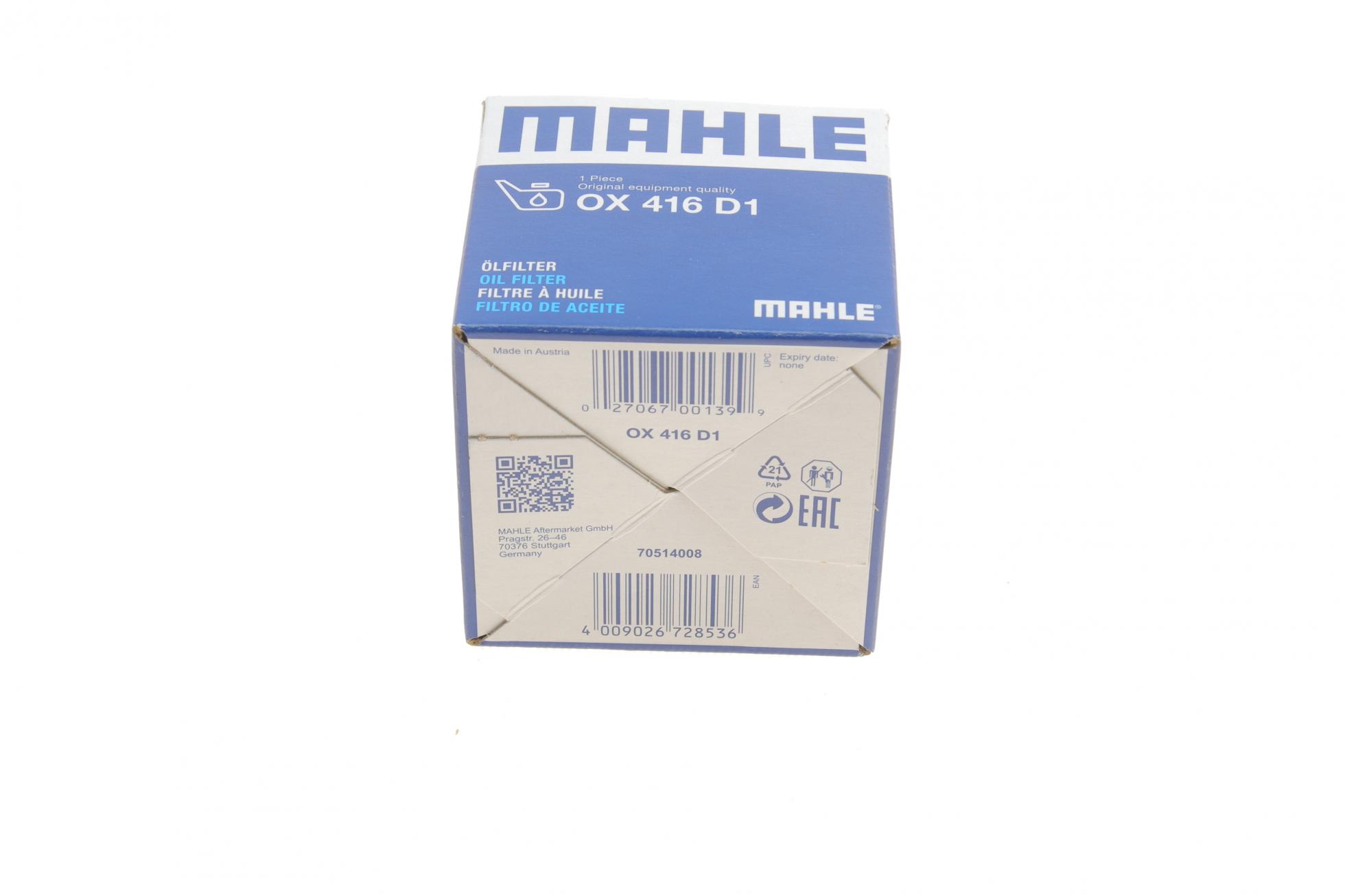 OX416D1 MAHLE