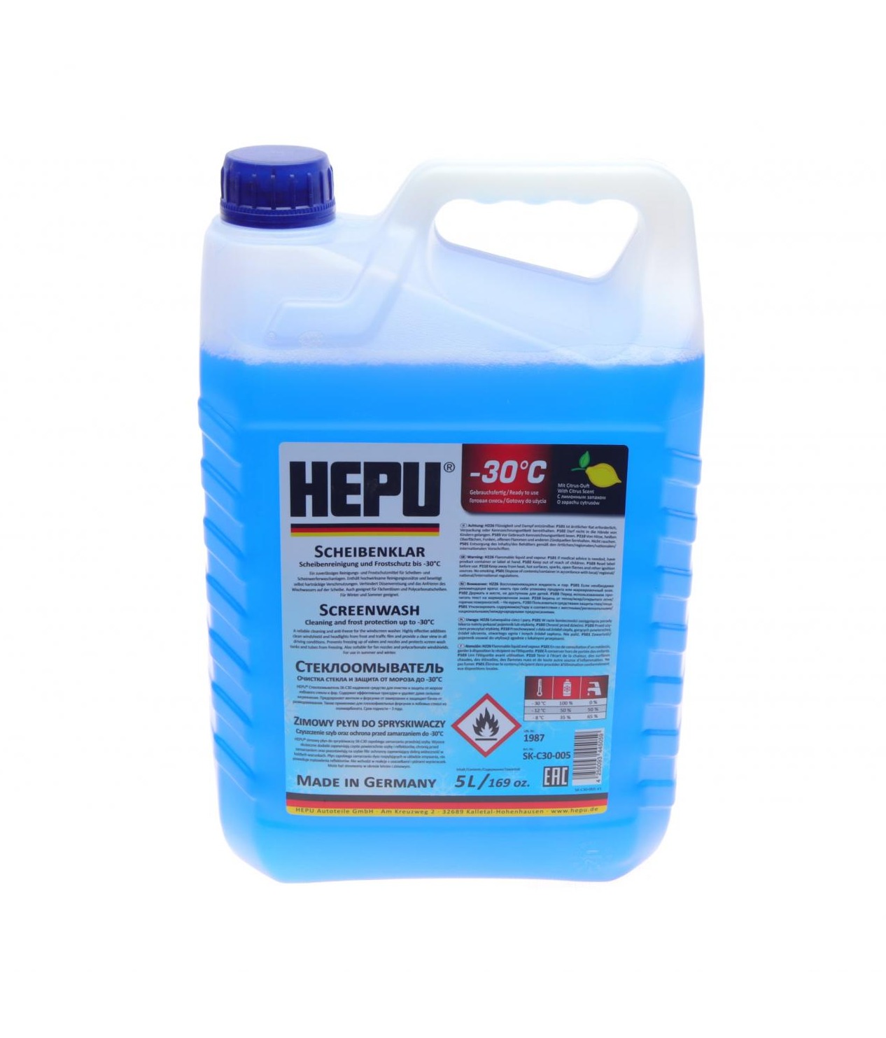 Омыватель стекла зима RM 670 (5L) (-60°C) концентрат