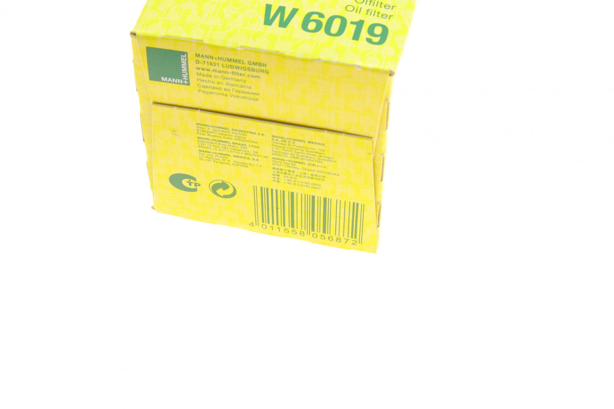W6019 MANN-FILTER