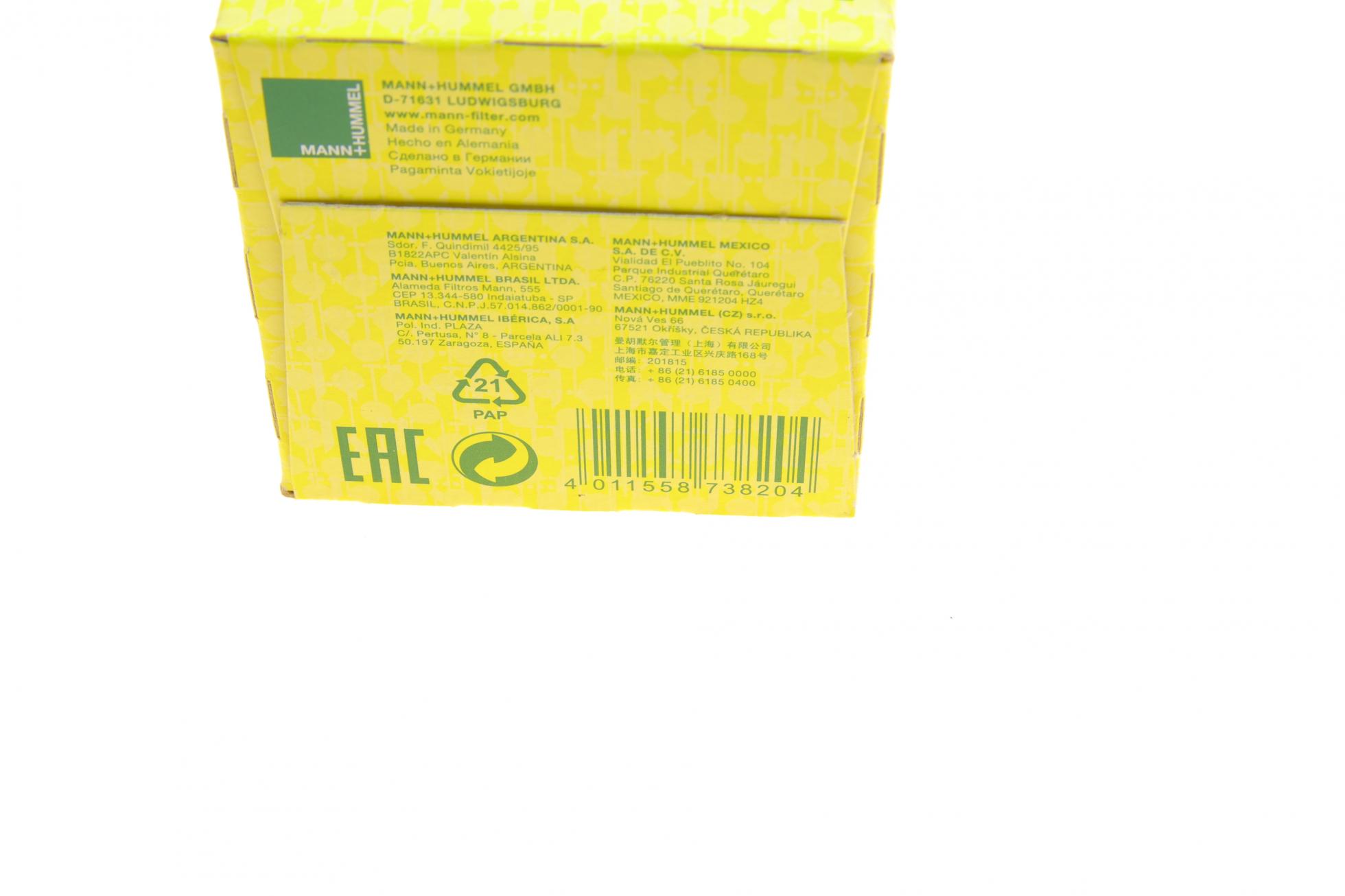 W6101 MANN-FILTER