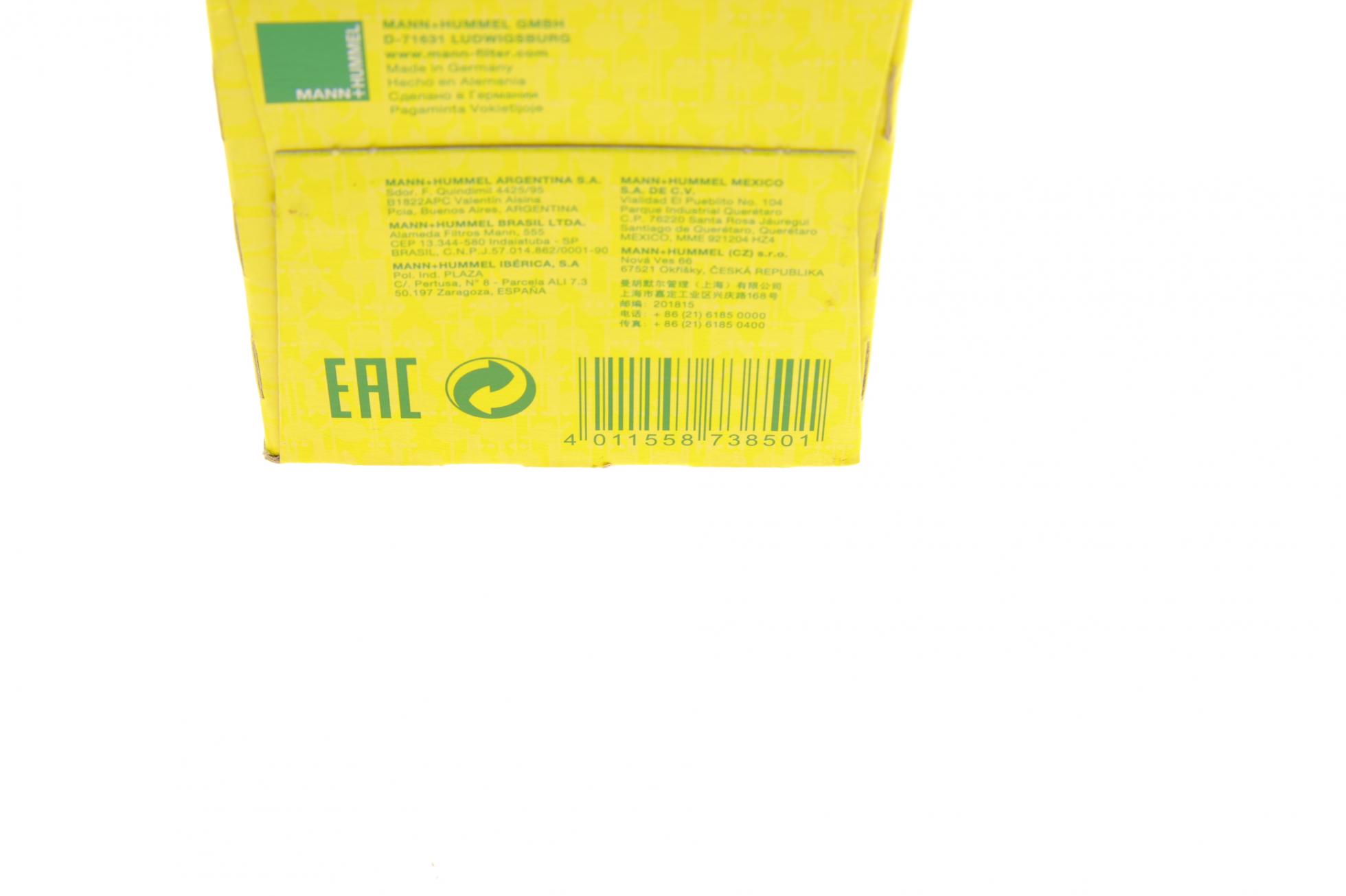 W6104 MANN-FILTER