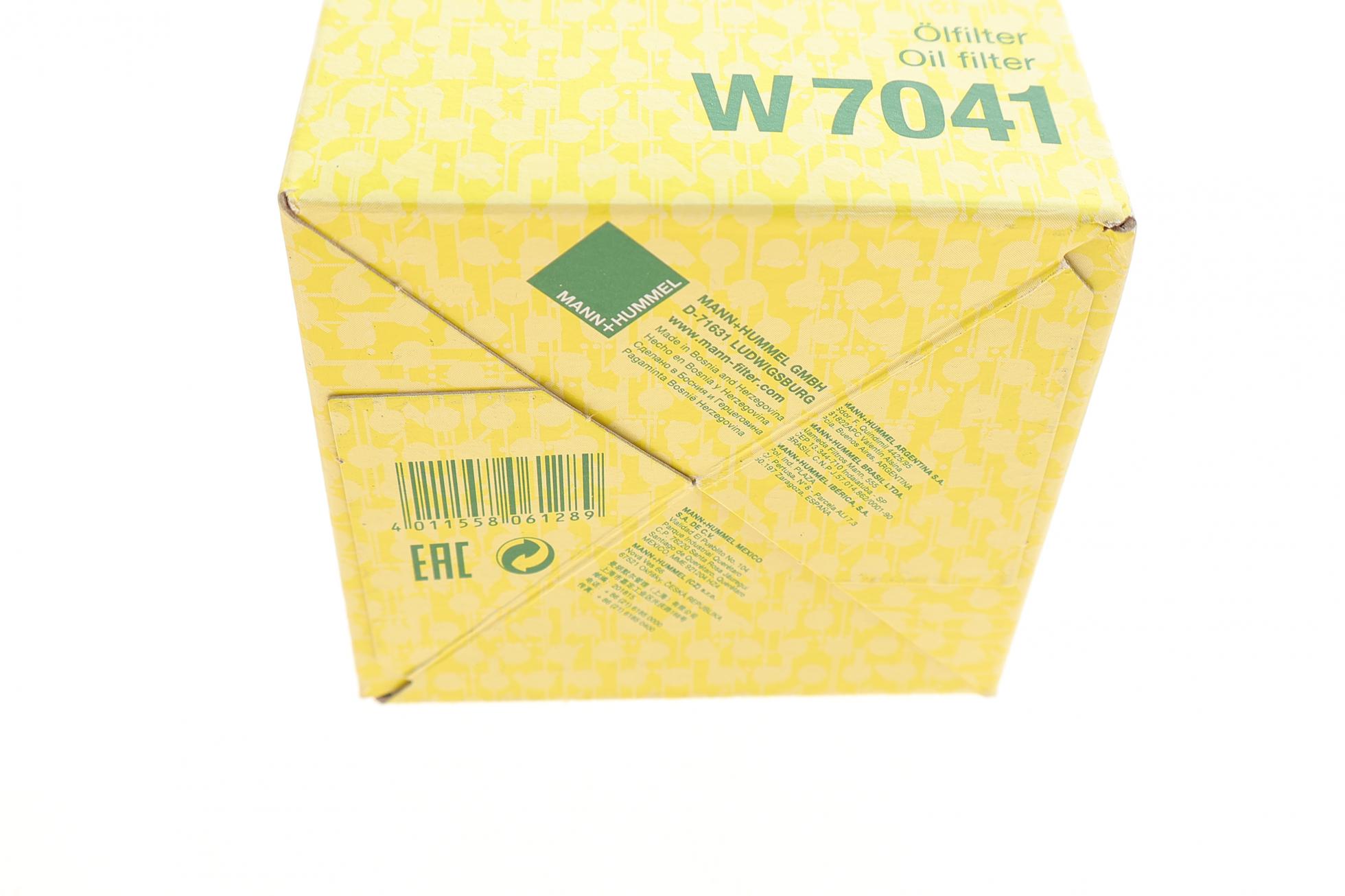 W7041 MANN-FILTER