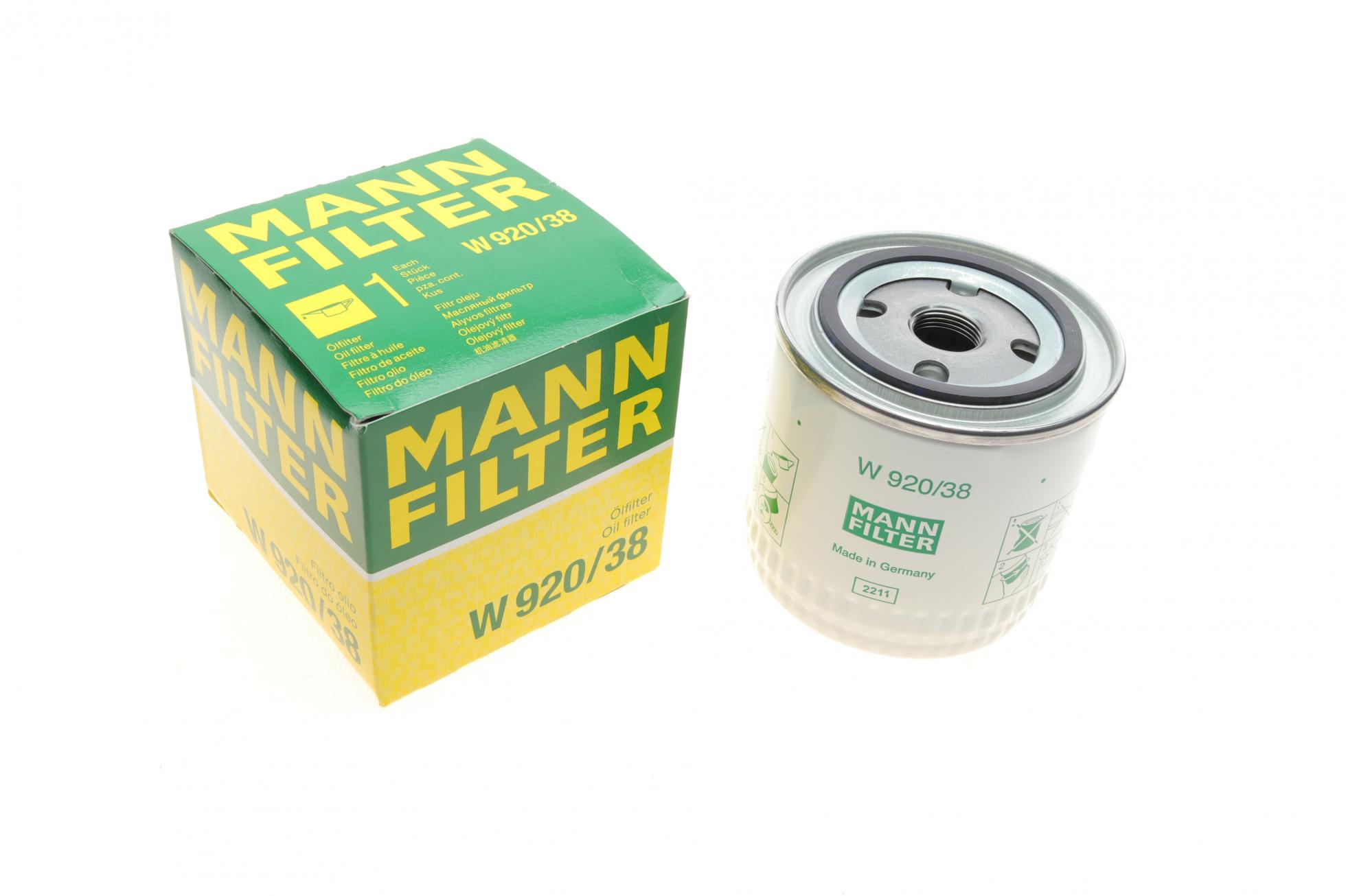W92038 MANN-FILTER