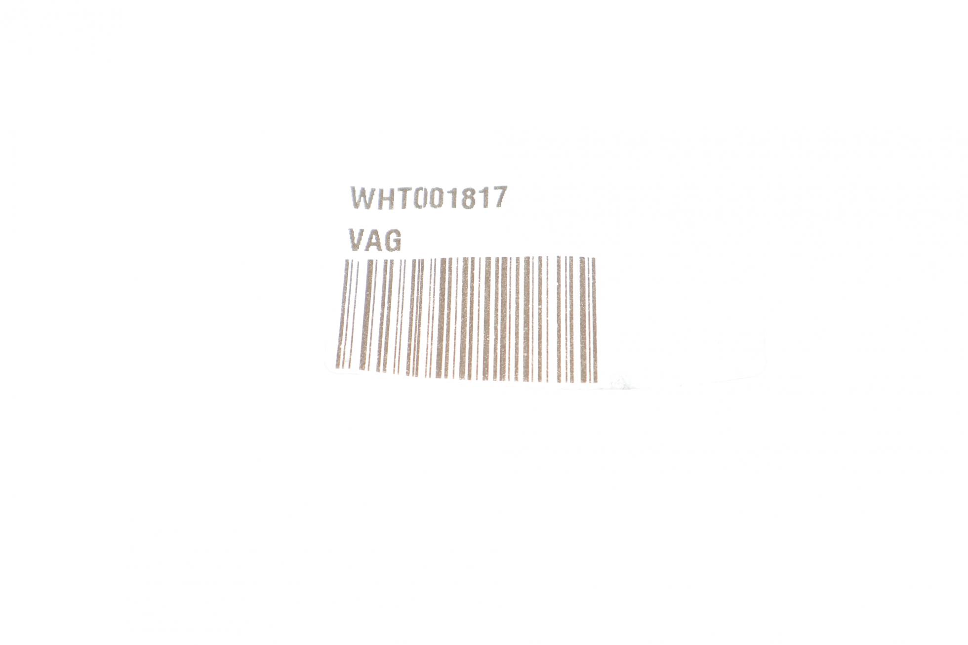 WHT001817 VAG