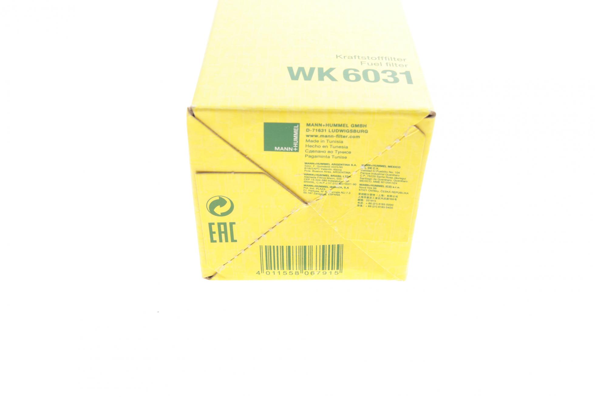 WK6031 MANN-FILTER