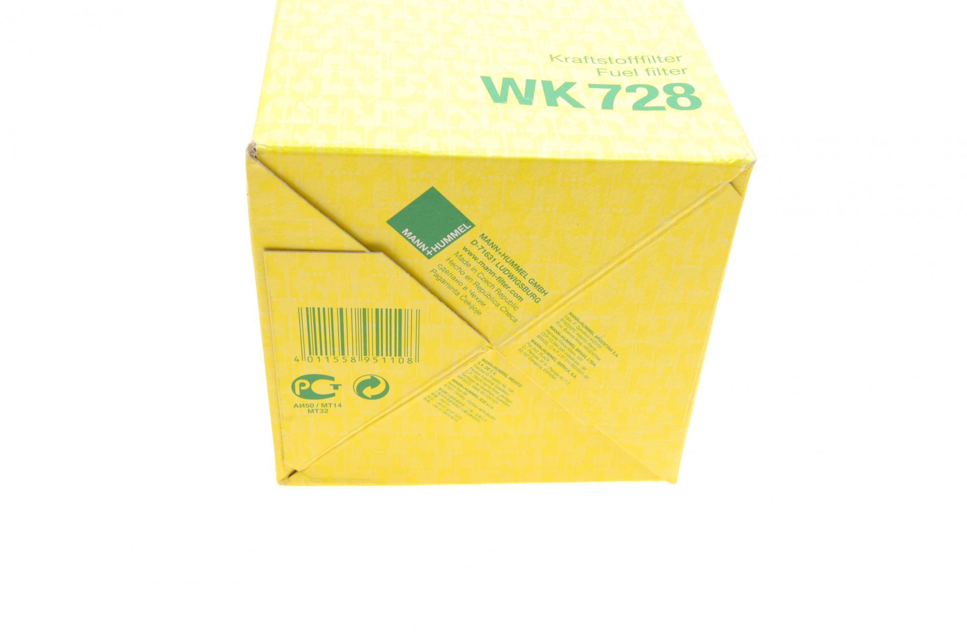 WK728 MANN-FILTER