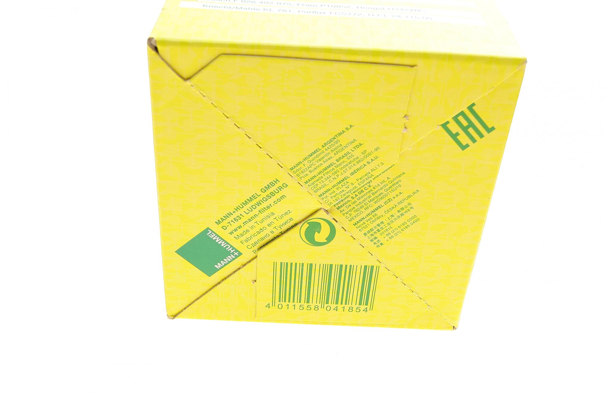 WK8039 MANN-FILTER