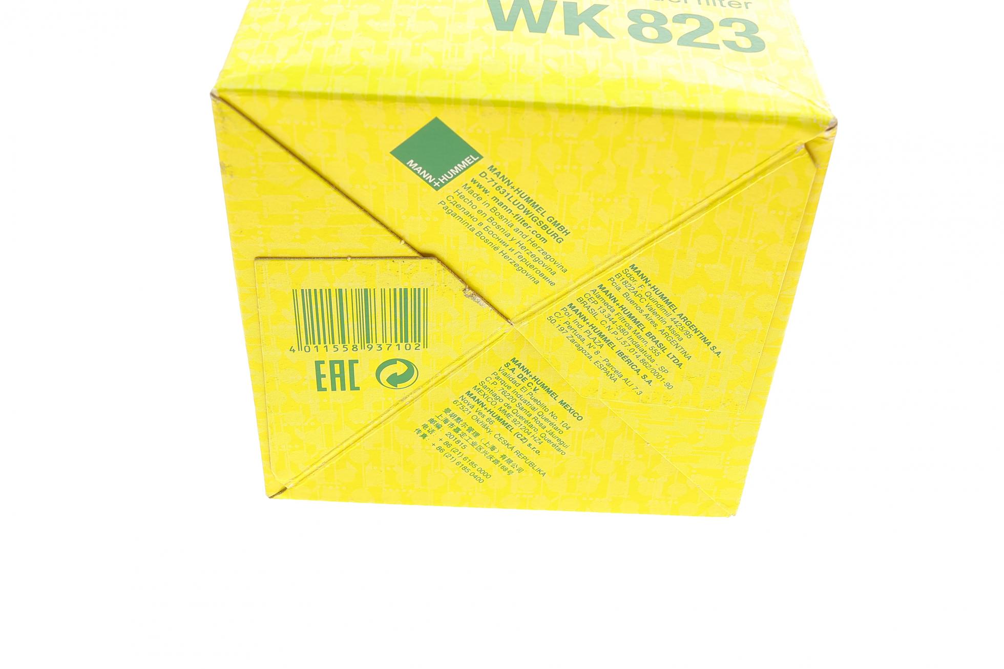 WK823 MANN-FILTER