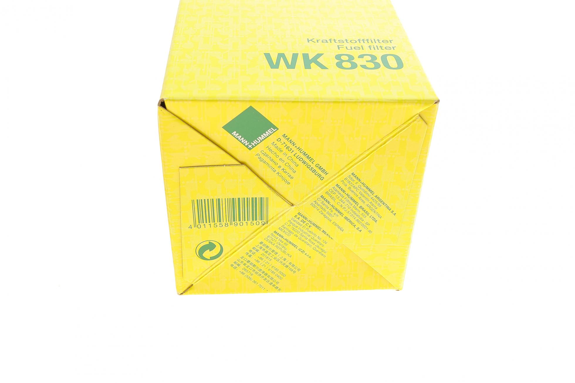 WK830 MANN-FILTER