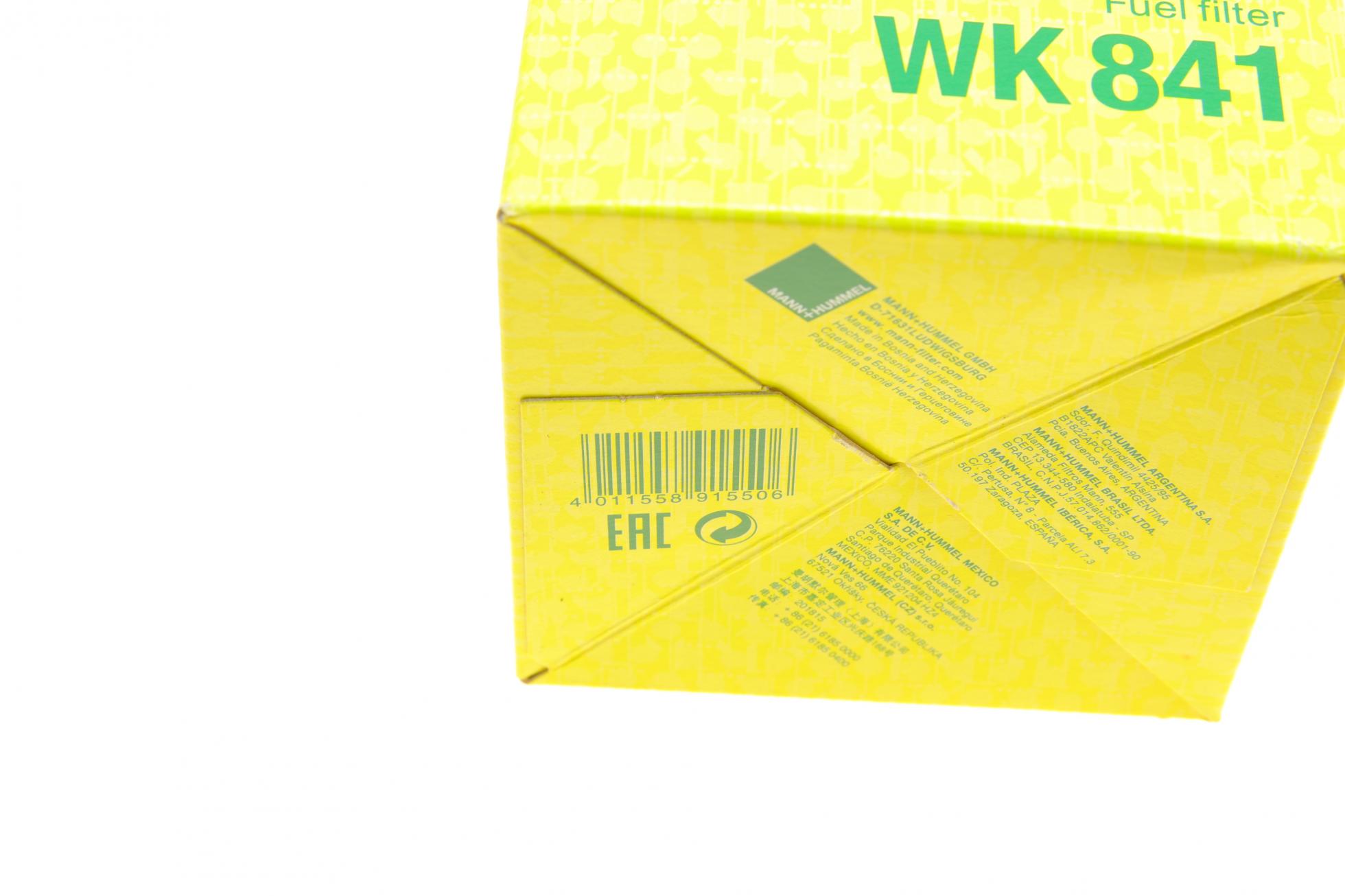 WK841 MANN-FILTER