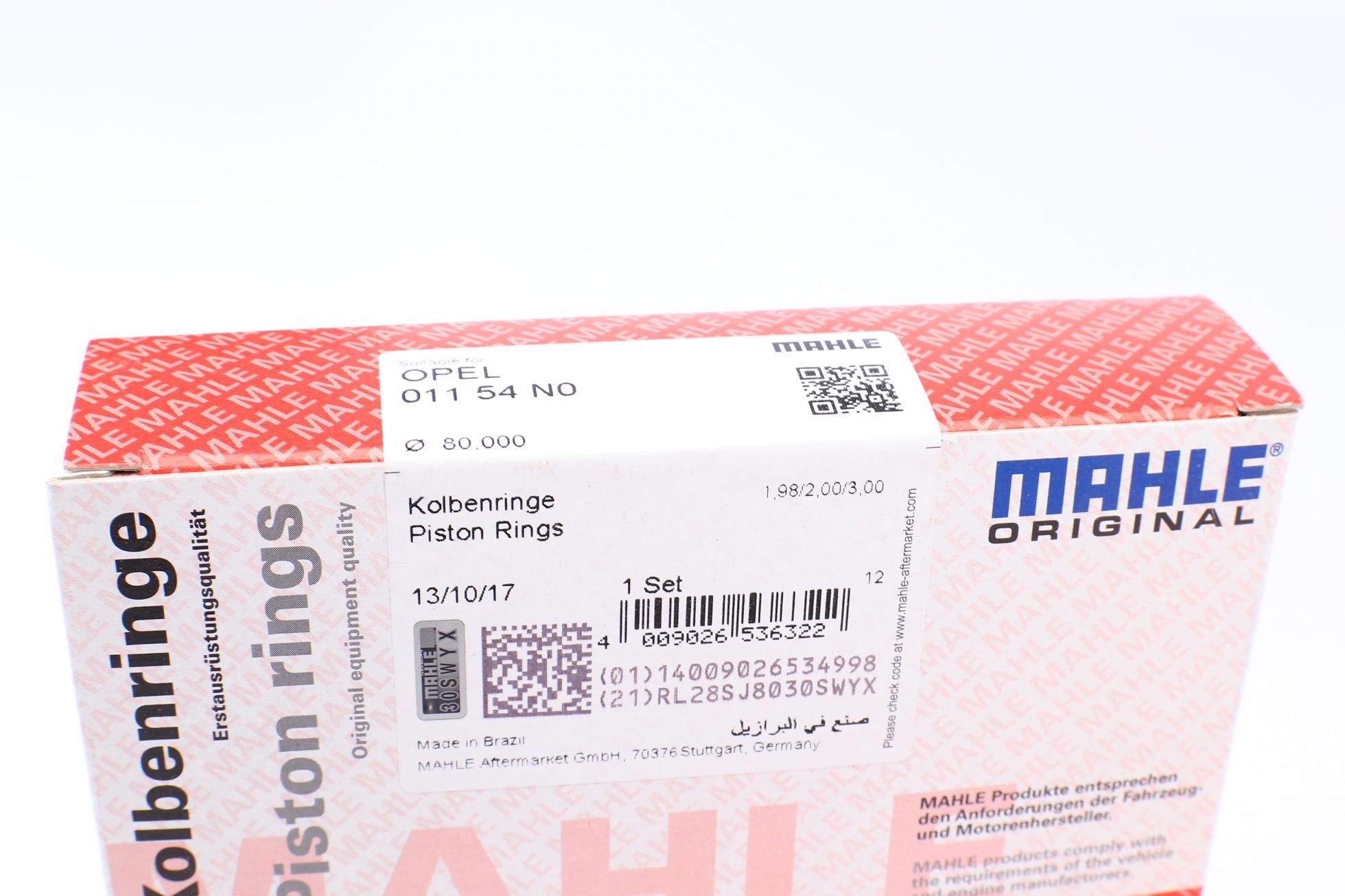01154N0 MAHLE