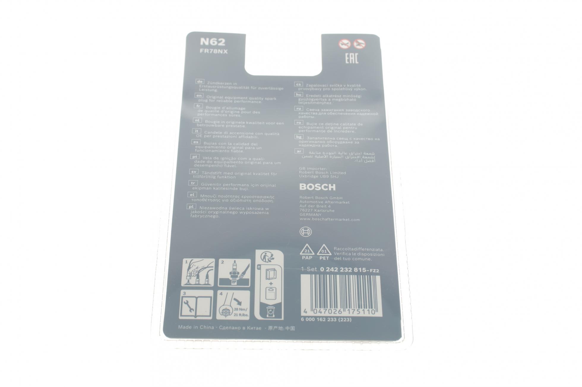 0242232815 BOSCH