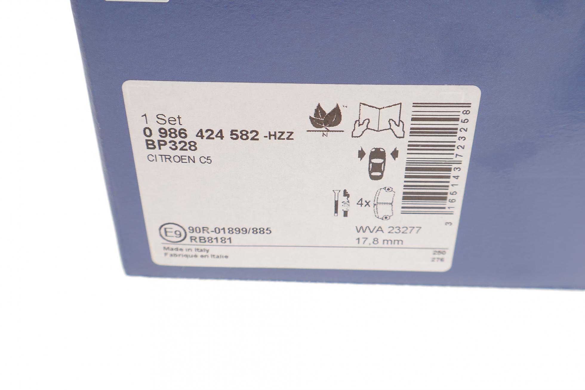 0986424582 BOSCH