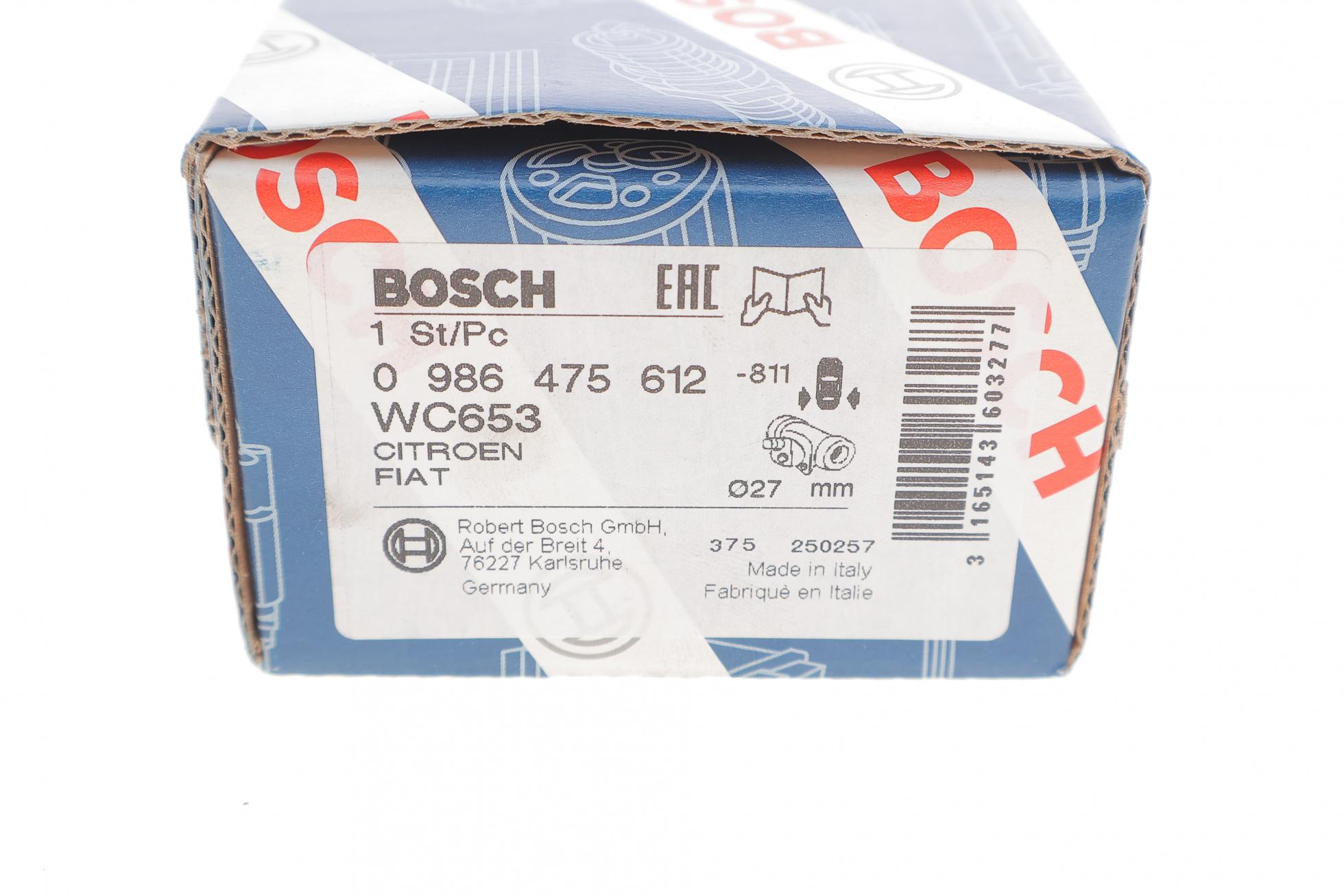 0986475612 BOSCH