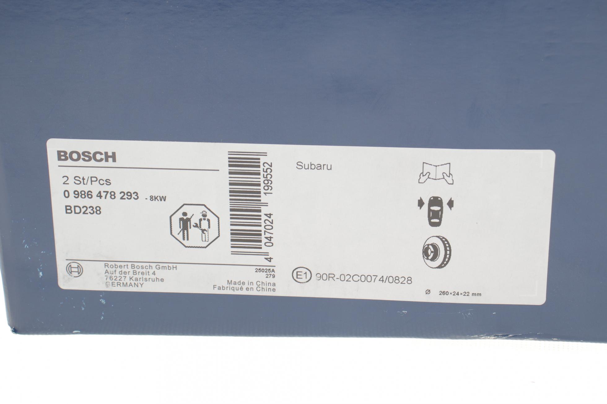 0986478293 BOSCH