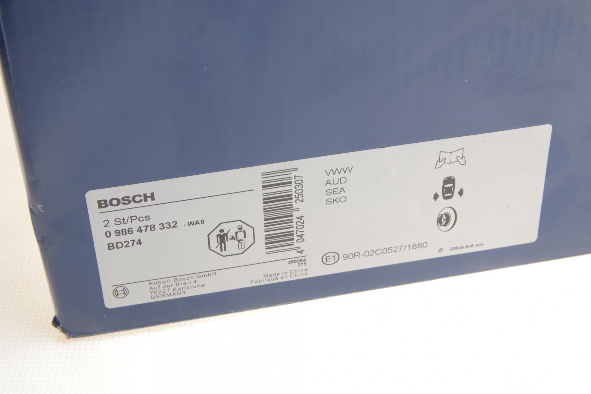 0986478332 BOSCH