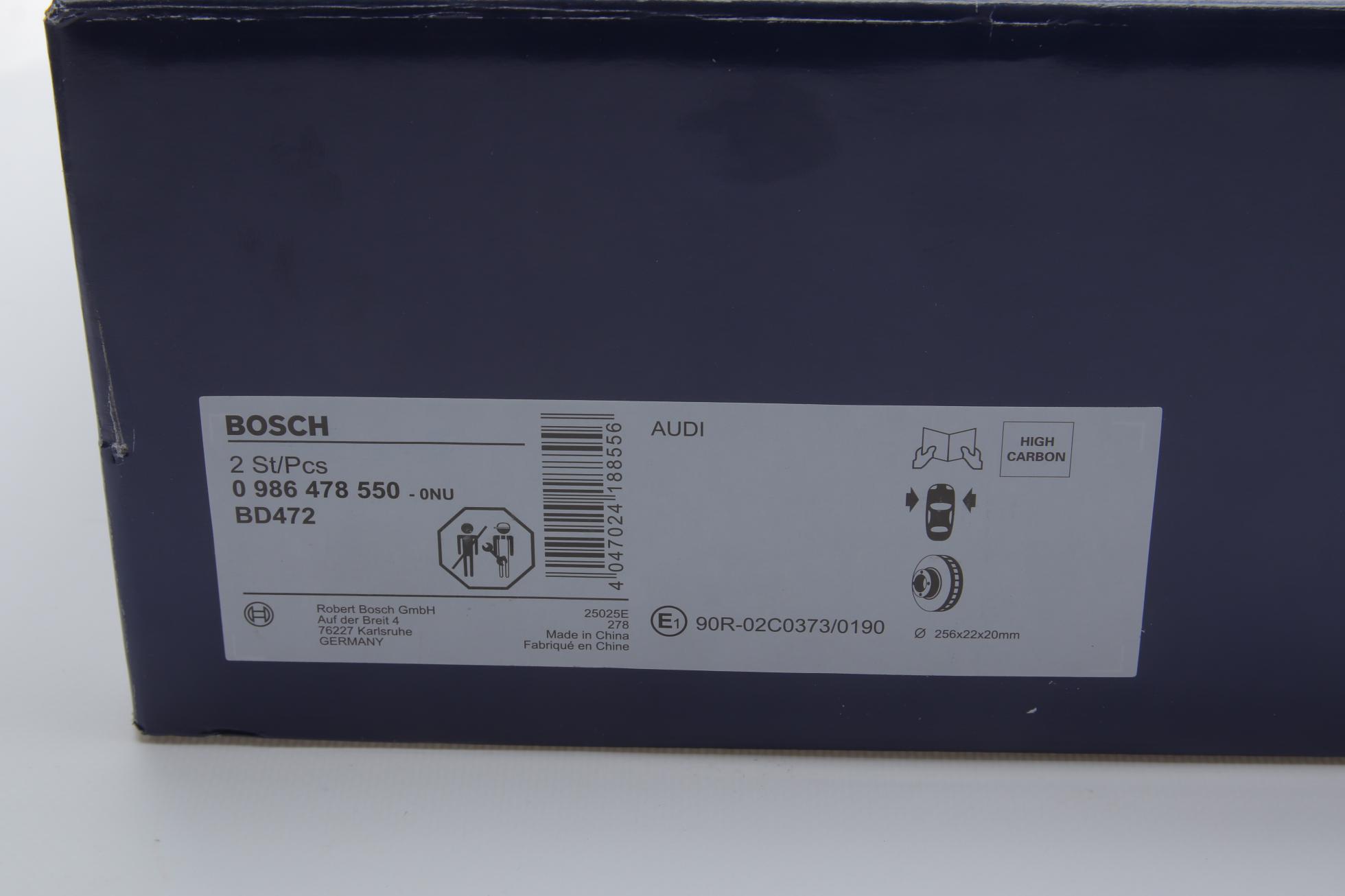 0986478550 BOSCH