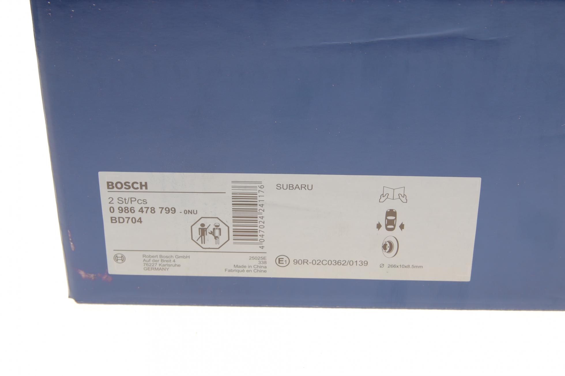 0986478799 BOSCH