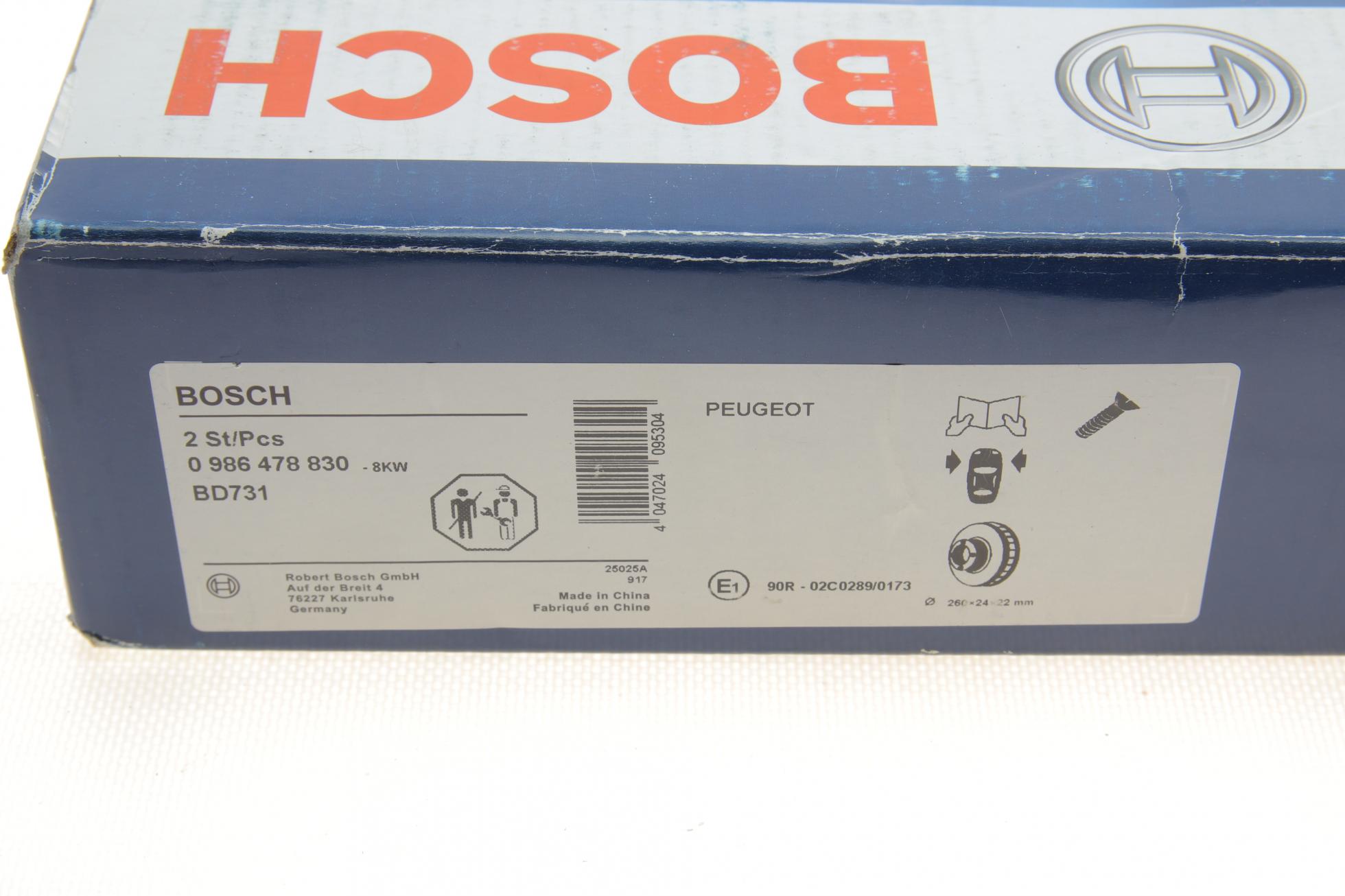 0986478830 BOSCH