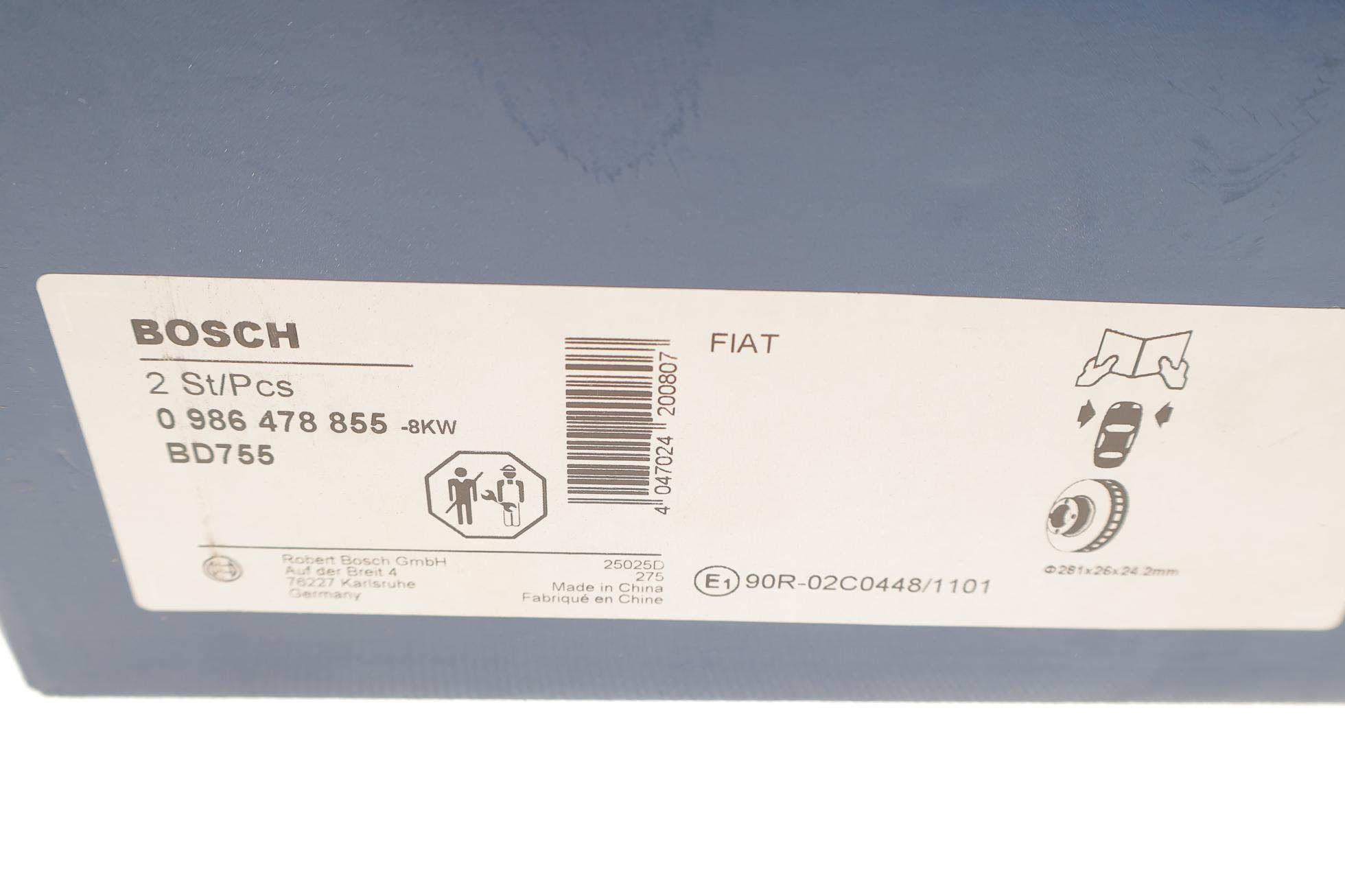 0986478855 BOSCH