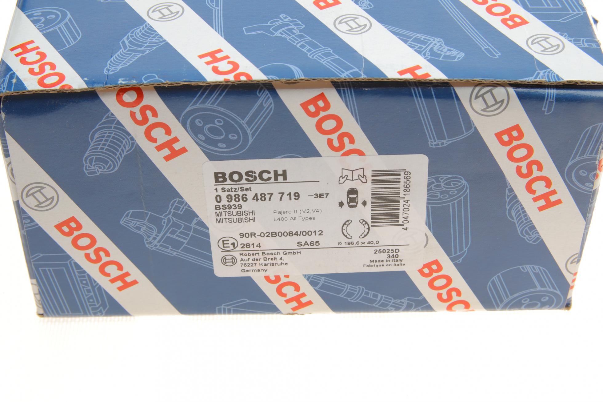 0986487719 BOSCH