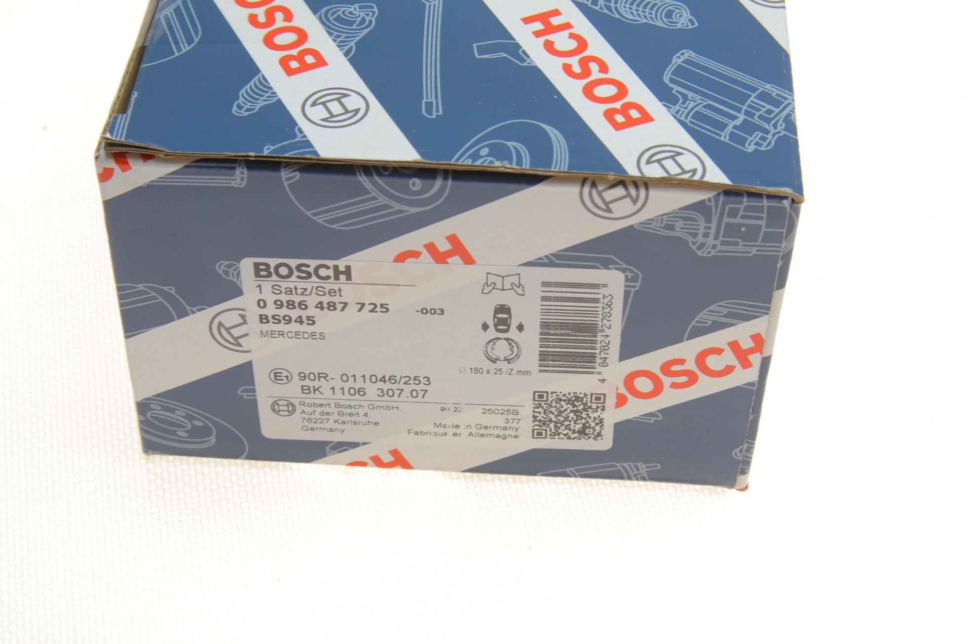 0986487725 BOSCH