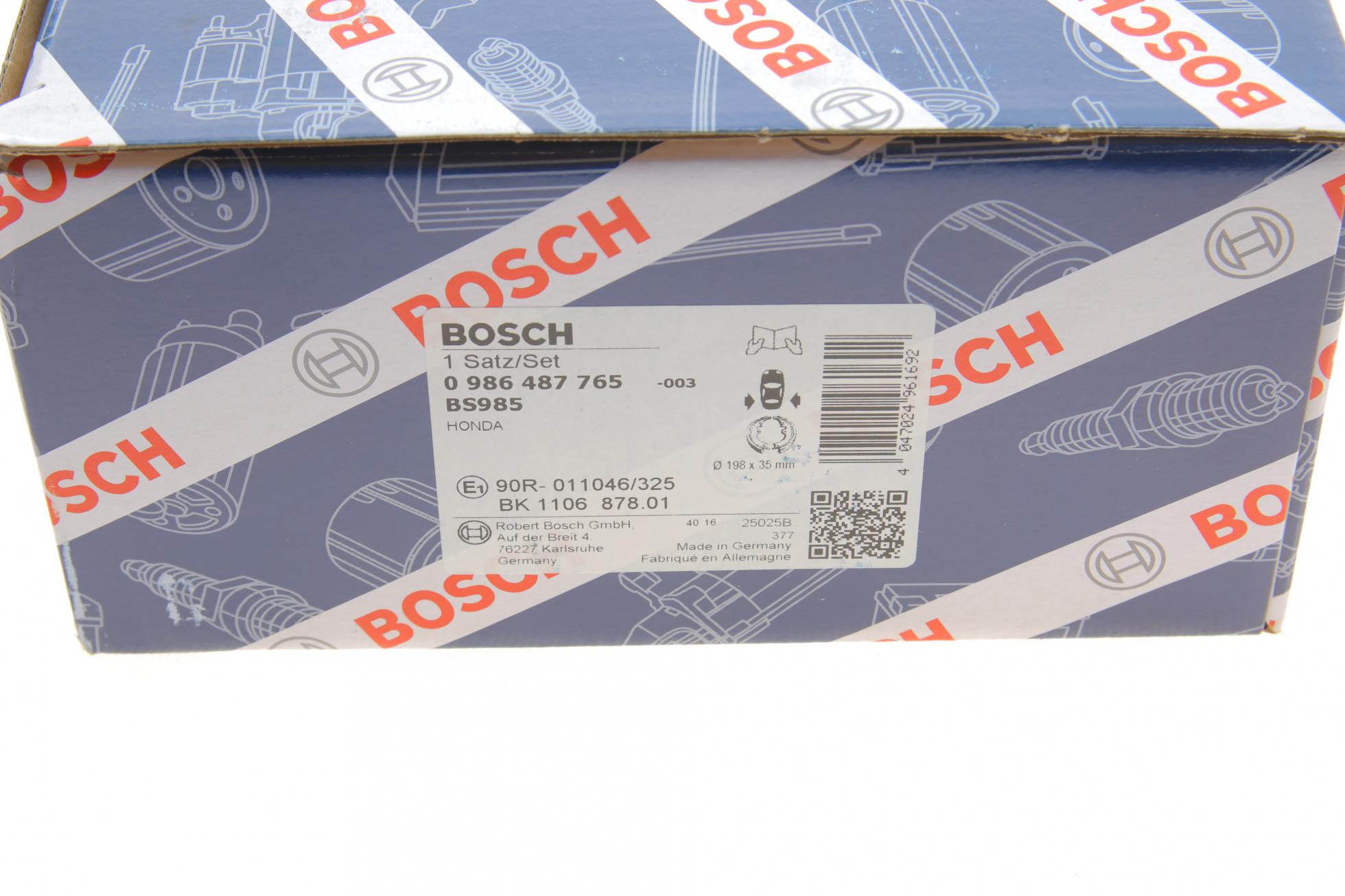 0986487765 BOSCH