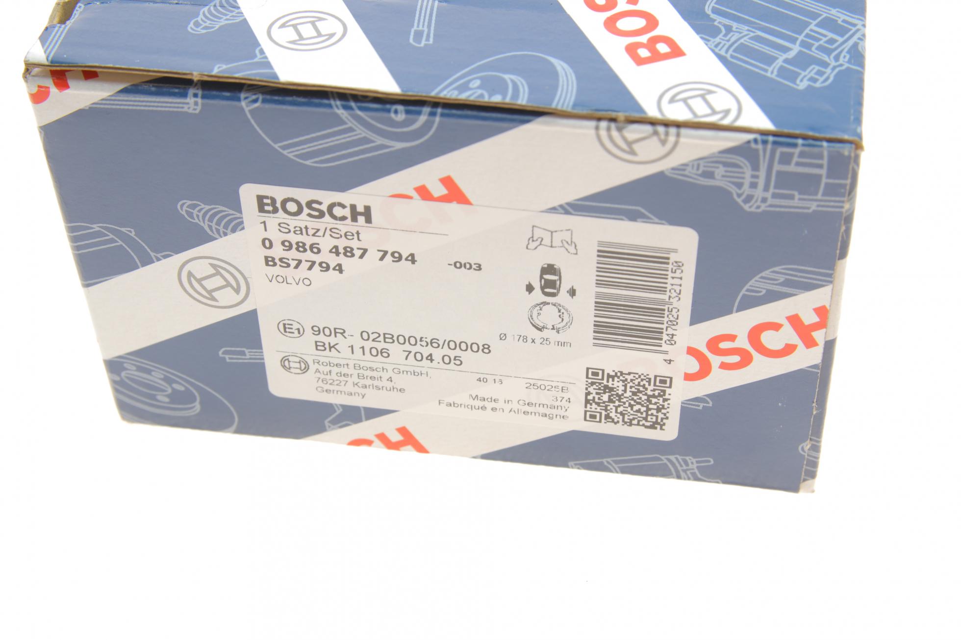 0986487794 BOSCH