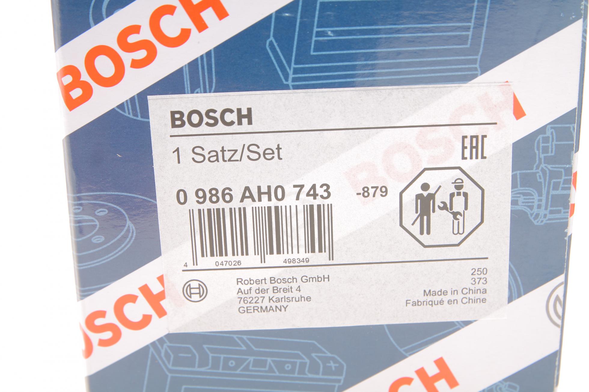 0986AH0743 BOSCH