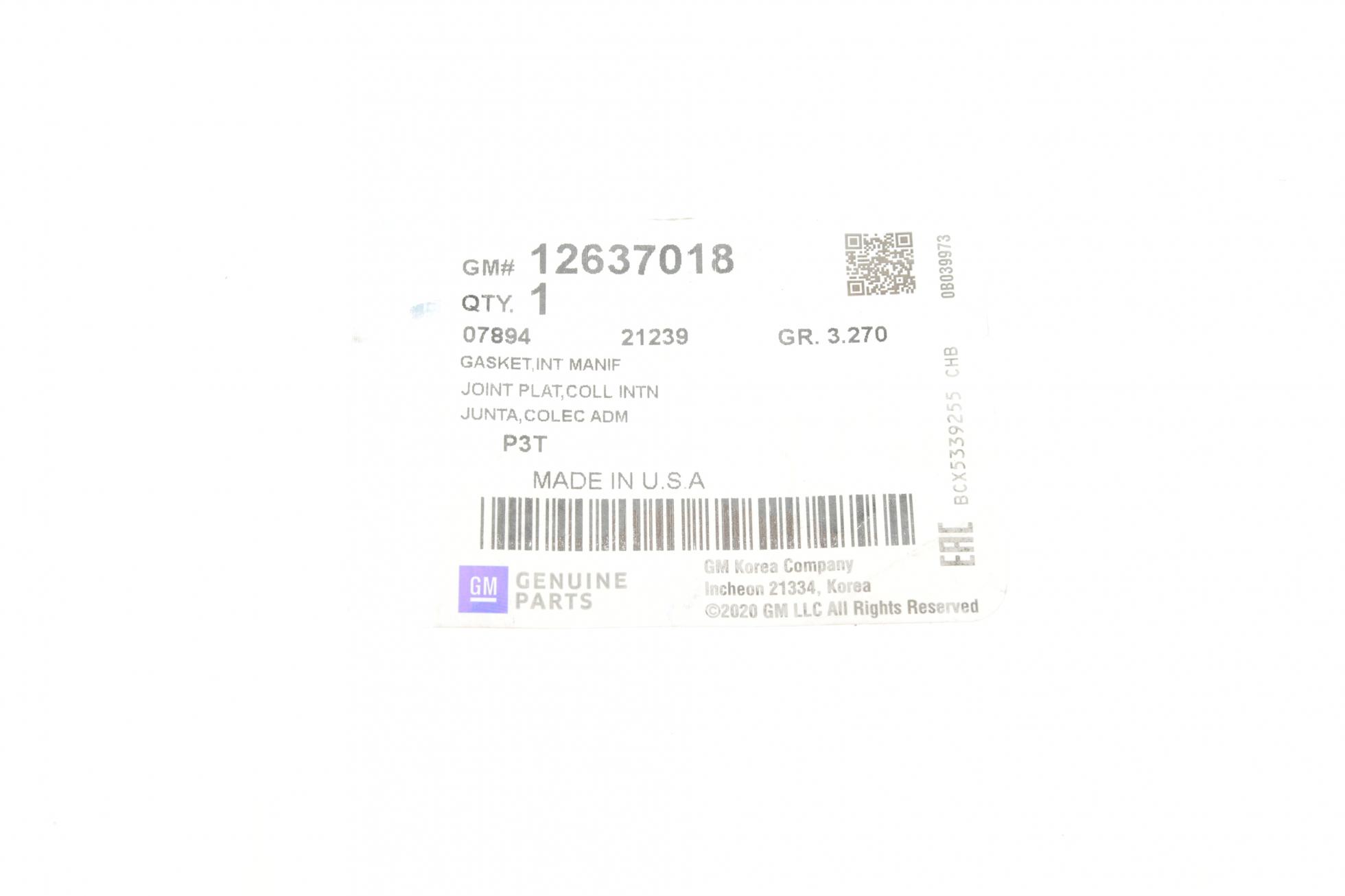 12637018 GM
