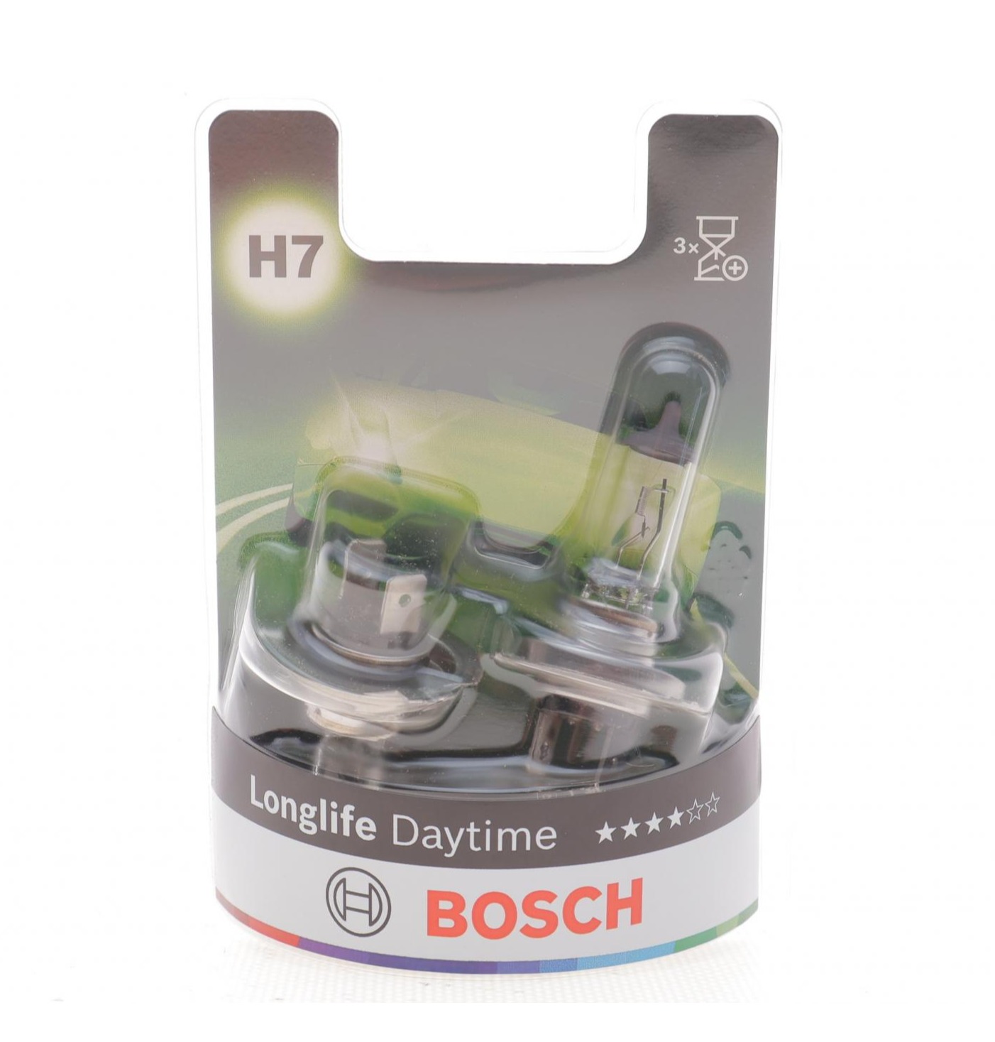 Лампа розжарювання H7 12V 55W PX26d Longlife Daytime (компл. 2шт) 