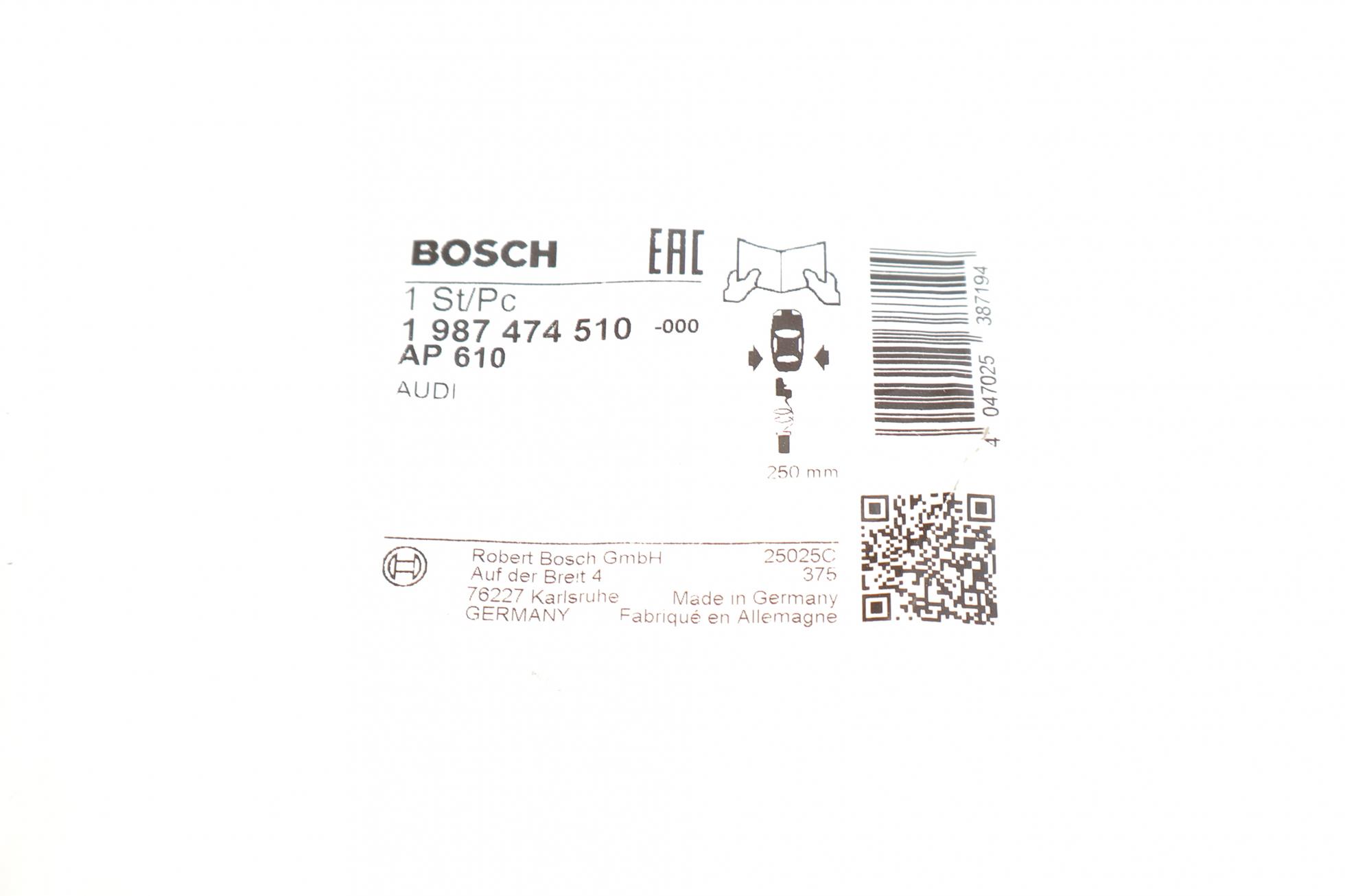 1987474510 BOSCH