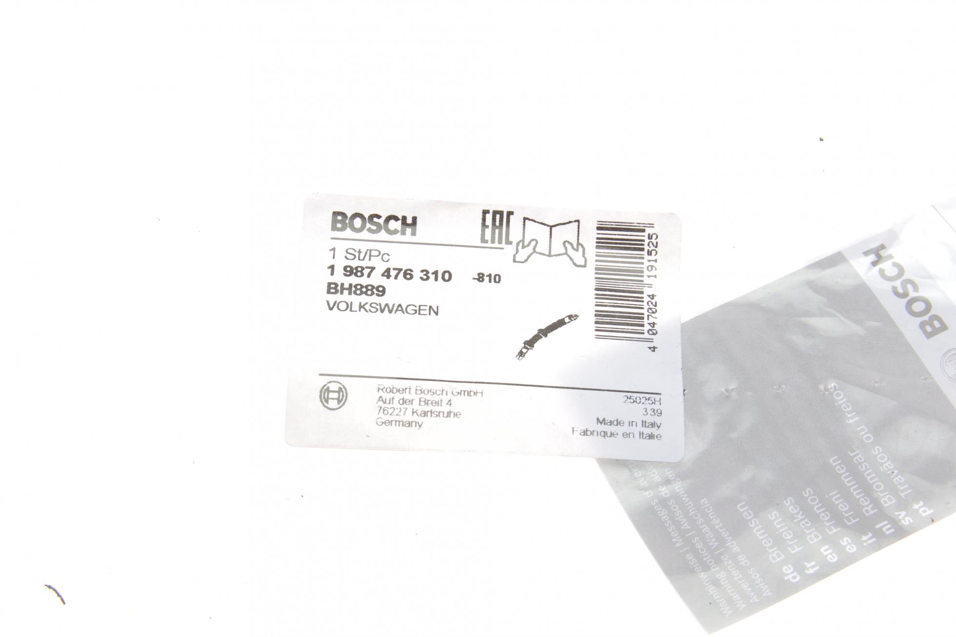 1987476310 BOSCH