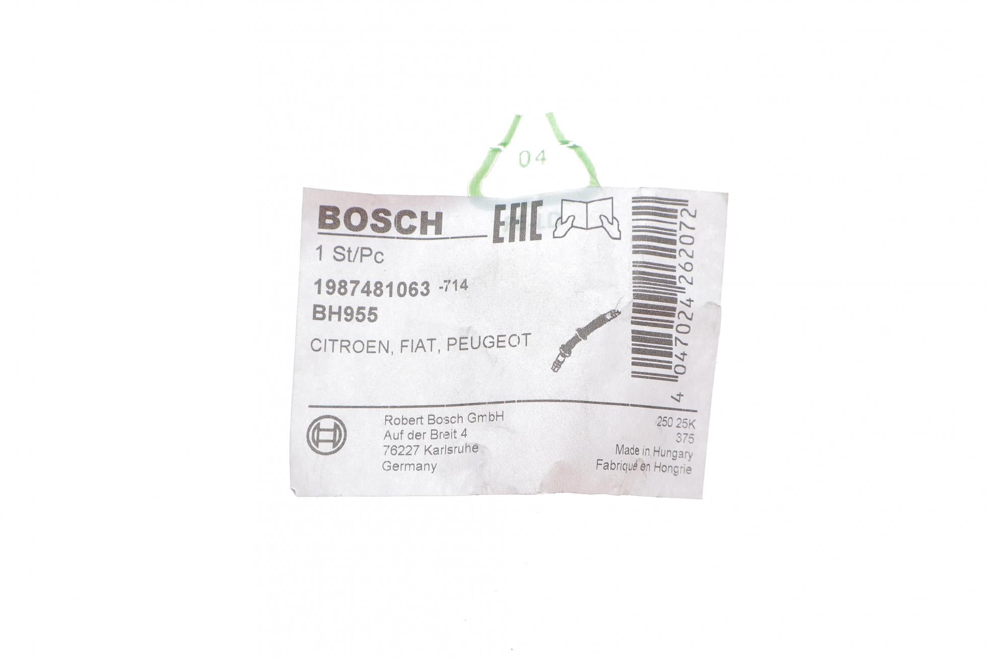 1987481063 BOSCH