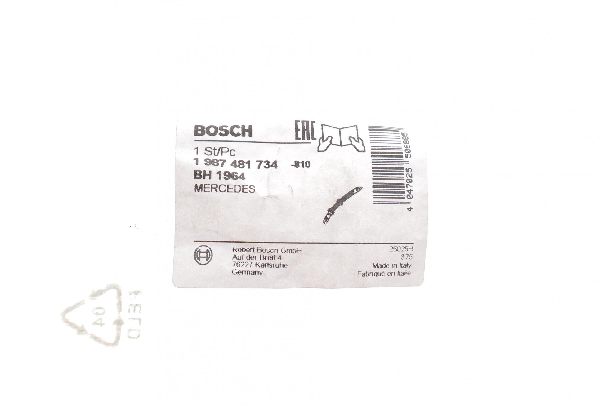 1987481734 BOSCH
